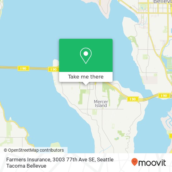 Farmers Insurance, 3003 77th Ave SE map