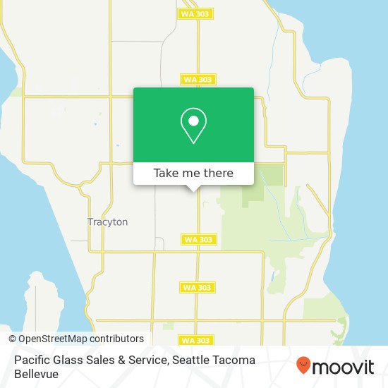 Pacific Glass Sales & Service map