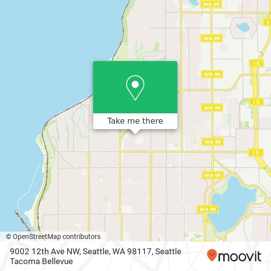 9002 12th Ave NW, Seattle, WA 98117 map