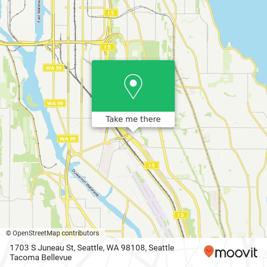 1703 S Juneau St, Seattle, WA 98108 map
