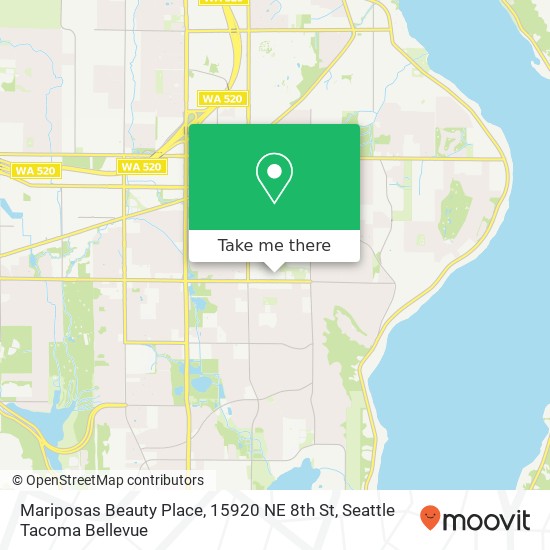 Mariposas Beauty Place, 15920 NE 8th St map