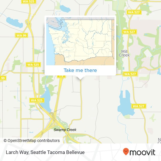 Larch Way, Lynnwood, WA 98037 map