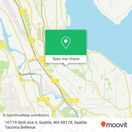 10719 56th Ave S, Seattle, WA 98178 map