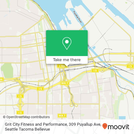 Grit City Fitness and Performance, 309 Puyallup Ave map