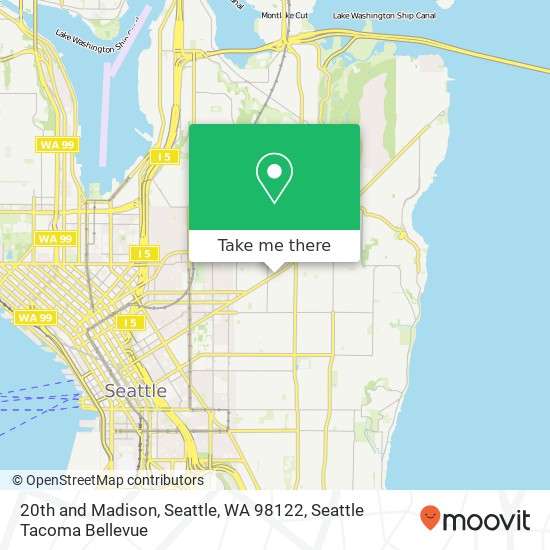 Mapa de 20th and Madison, Seattle, WA 98122