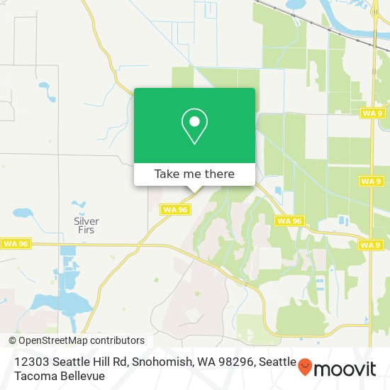 Mapa de 12303 Seattle Hill Rd, Snohomish, WA 98296