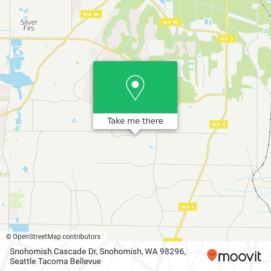 Mapa de Snohomish Cascade Dr, Snohomish, WA 98296