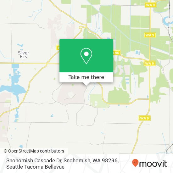 Snohomish Cascade Dr, Snohomish, WA 98296 map
