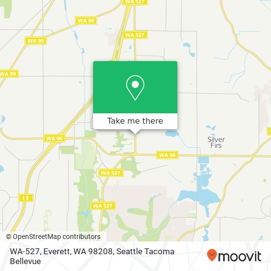 WA-527, Everett, WA 98208 map