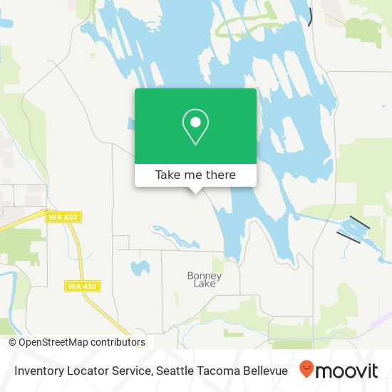 Inventory Locator Service, 6202 190th Avenue Ct E map