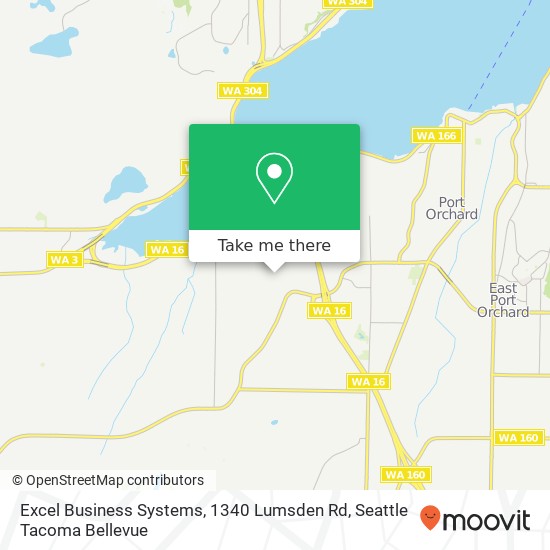 Excel Business Systems, 1340 Lumsden Rd map