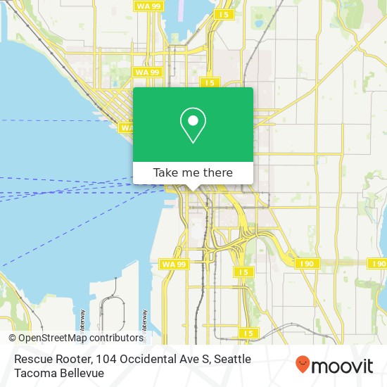 Rescue Rooter, 104 Occidental Ave S map