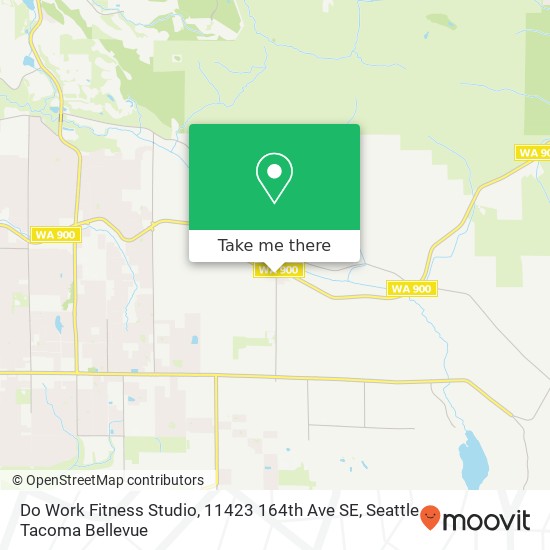 Do Work Fitness Studio, 11423 164th Ave SE map