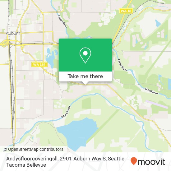Andysfloorcoveringsll, 2901 Auburn Way S map