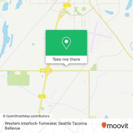 Western Interlock-Tumwater, 9145 Fassett St SW map