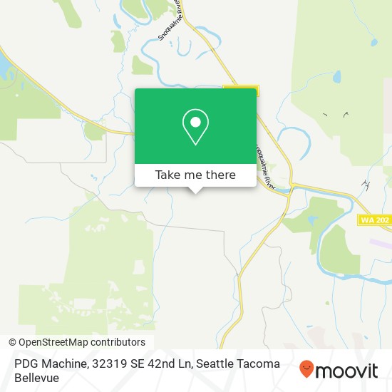 PDG Machine, 32319 SE 42nd Ln map