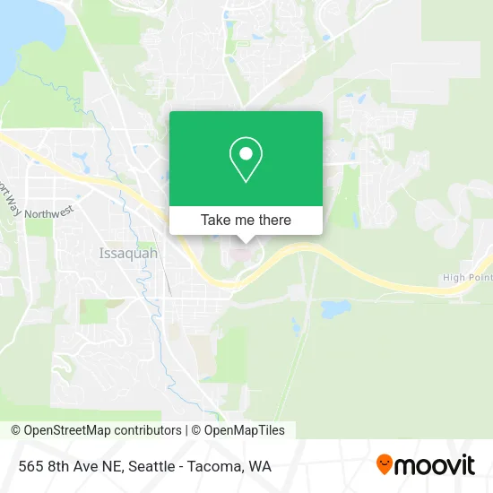 Mapa de 565 8th Ave NE