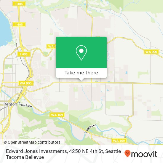 Mapa de Edward Jones Investments, 4250 NE 4th St