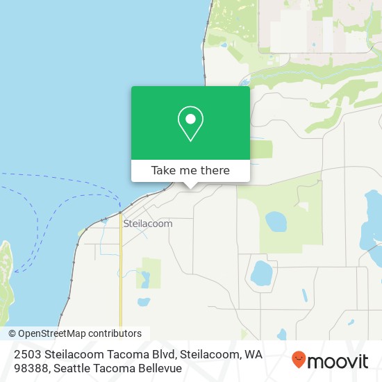 2503 Steilacoom Tacoma Blvd, Steilacoom, WA 98388 map