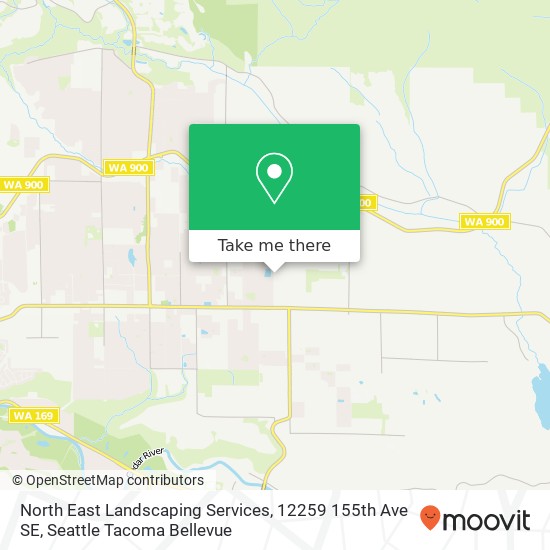 North East Landscaping Services, 12259 155th Ave SE map