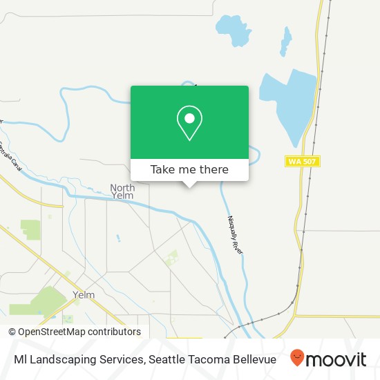 Mapa de Ml Landscaping Services, 17001 Filbert Ct SE