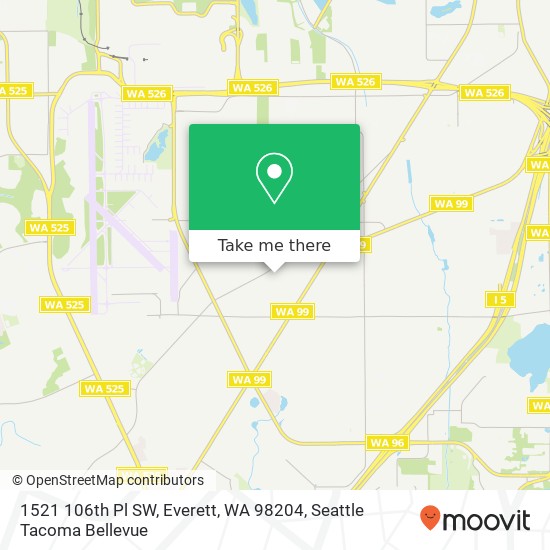 1521 106th Pl SW, Everett, WA 98204 map