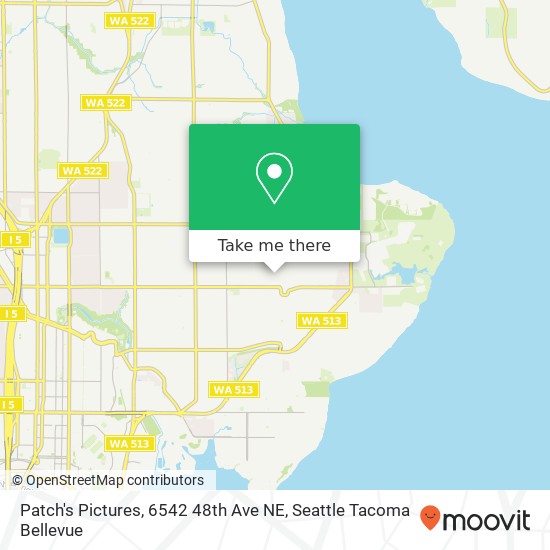 Mapa de Patch's Pictures, 6542 48th Ave NE