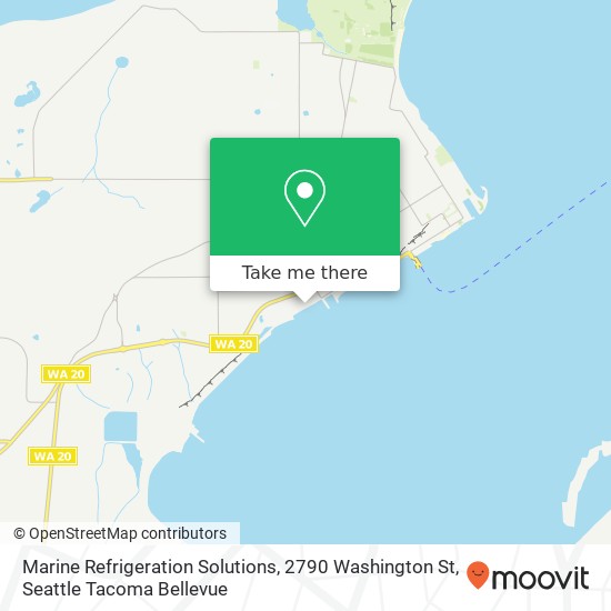 Marine Refrigeration Solutions, 2790 Washington St map