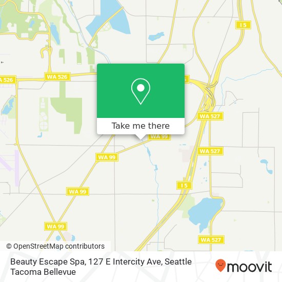 Beauty Escape Spa, 127 E Intercity Ave map