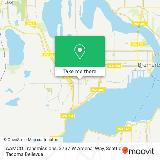 Mapa de AAMCO Transmissions, 3737 W Arsenal Way