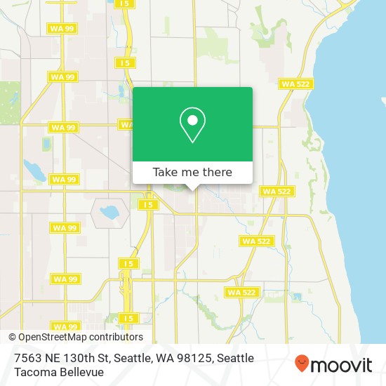 7563 NE 130th St, Seattle, WA 98125 map