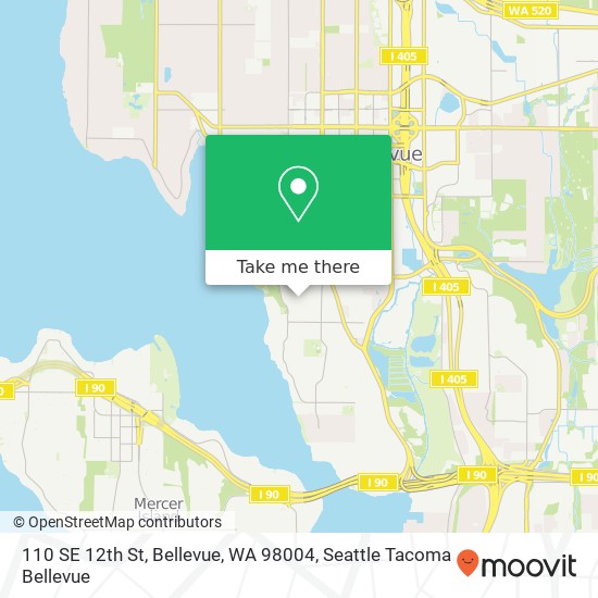 110 SE 12th St, Bellevue, WA 98004 map