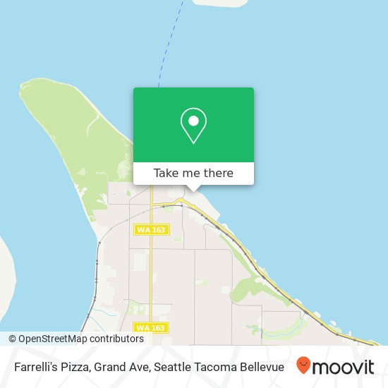 Farrelli's Pizza, Grand Ave map