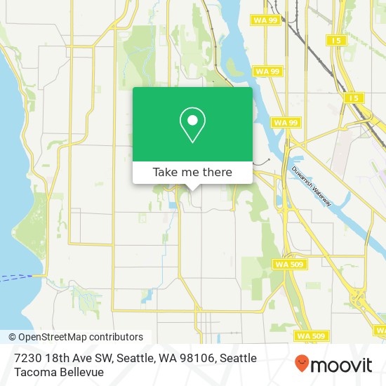 7230 18th Ave SW, Seattle, WA 98106 map