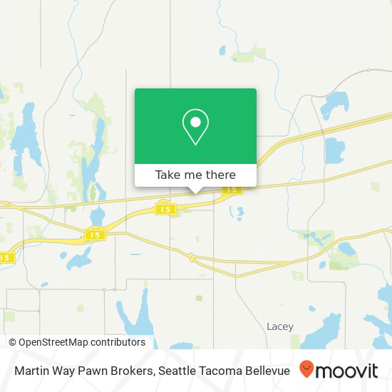 Mapa de Martin Way Pawn Brokers