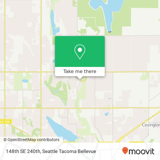 148th SE 240th, Covington, WA 98042 map