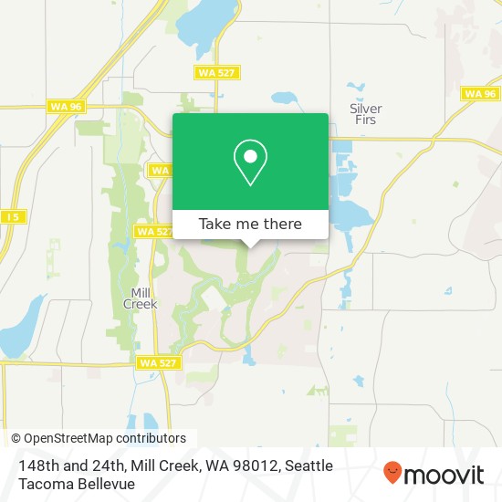 Mapa de 148th and 24th, Mill Creek, WA 98012