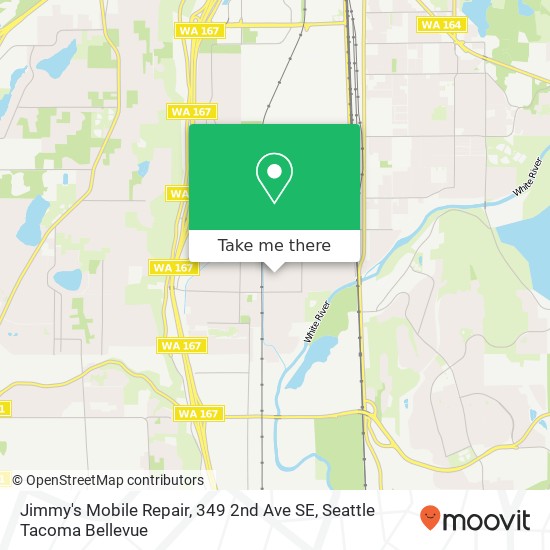 Mapa de Jimmy's Mobile Repair, 349 2nd Ave SE