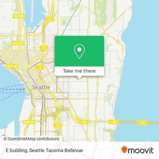 Mapa de E  building, 522 19th Ave E  building, Seattle, WA 98122, USA