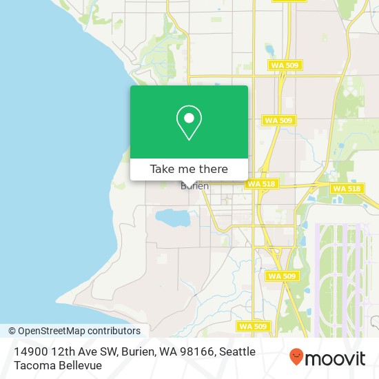 14900 12th Ave SW, Burien, WA 98166 map