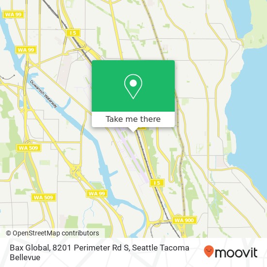 Bax Global, 8201 Perimeter Rd S map