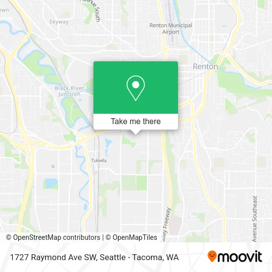 Mapa de 1727 Raymond Ave SW