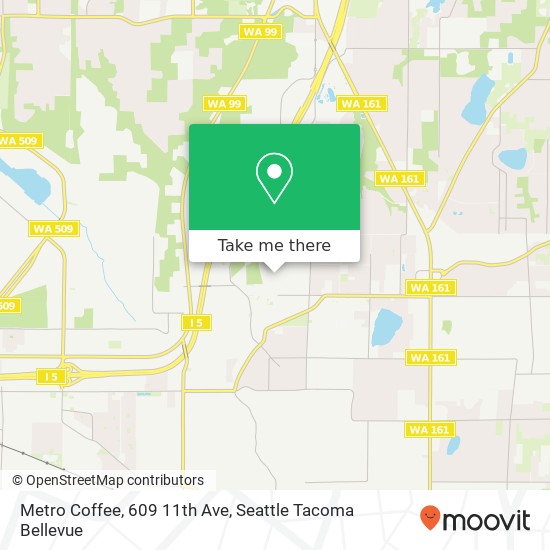 Metro Coffee, 609 11th Ave map