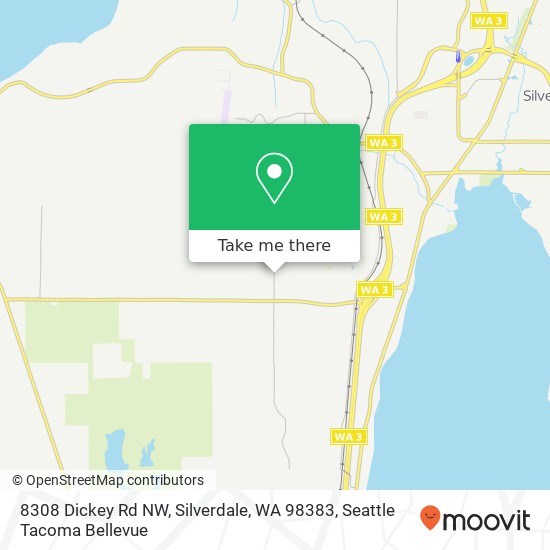 8308 Dickey Rd NW, Silverdale, WA 98383 map