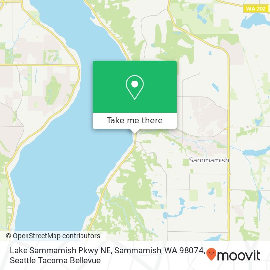 Lake Sammamish Pkwy NE, Sammamish, WA 98074 map