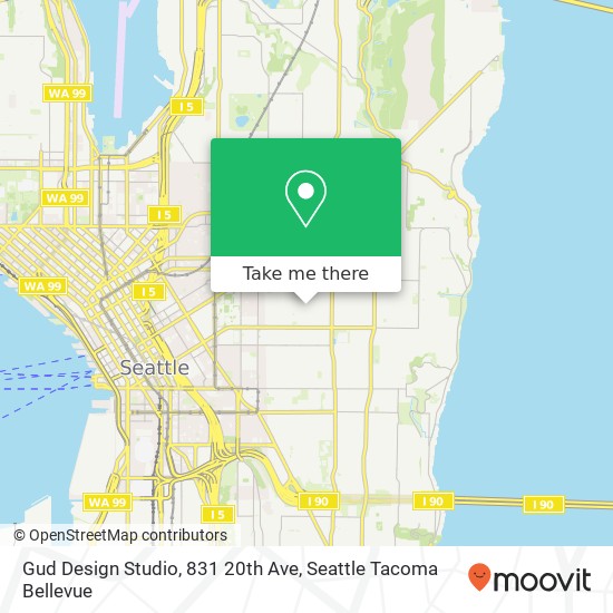 Gud Design Studio, 831 20th Ave map