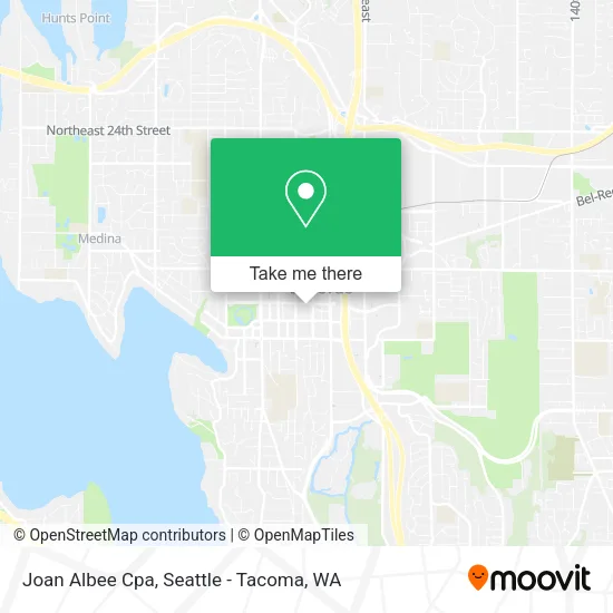 Mapa de Joan Albee Cpa