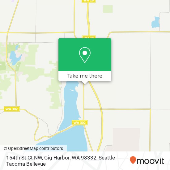 154th St Ct NW, Gig Harbor, WA 98332 map