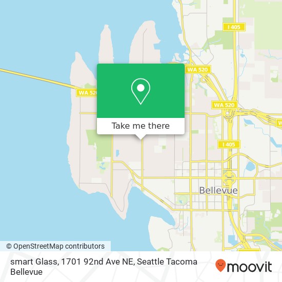 smart Glass, 1701 92nd Ave NE map