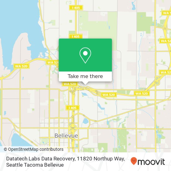 Datatech Labs Data Recovery, 11820 Northup Way map